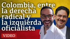 Montaje fotográfico que incluye a Abelardo De la Espriella y a Iván Cepeda sonrientes.