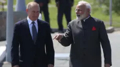 पुतिन और मोदी