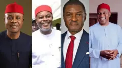 Peter Mbah, Uche Nnaji, Frank Nweke nakwa Chijioke Edeoga