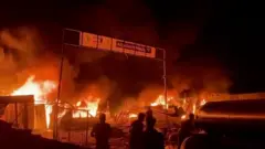 حريق رفح