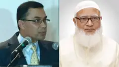 বিএনপির ভারপ্রাপ্ত চেয়ারম্যান তারেক রহমান ও জামায়াতের আমির শফিকুর রহমান। 