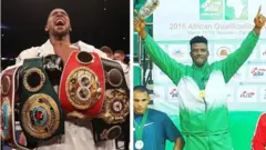 Anthony Joshua ati Efe Ajagba