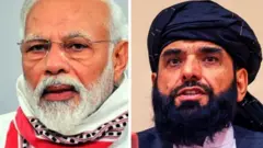 नरेंद्र मोदी, तालिबान, अफगाणिस्तान, भारत