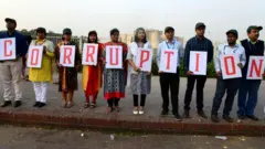 Imyigaragambyo yo kurwanya ruswa yateguwe na Transparency International muri Bangladesh mu kwezi kwa cumi na kabiri 2019