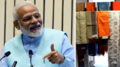 पंतप्रधान नरेंद्र मोदी, गमछा, संग्रहालय, लिलाव