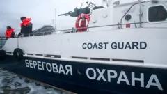Rusya'ya ait sahil güvenlik botu