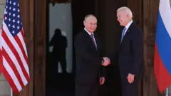 Путин встретился с Байденом в Женеве