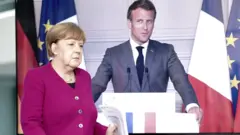 Merjel y Macron