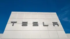 A Tesla dealership