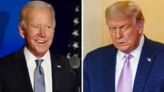 Дональд Трамп и Джо Байден
