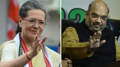 अमित शाह, सोनिया गांधी