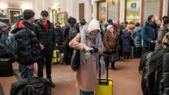 Беженцы во Львове