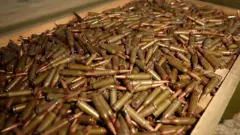 Демонстрация военных трофеев в Карабахе
