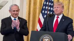 Benjamin Netanyahu na Prezida Donald Trump bashikiriza umugambi w'amahoro itariki 28/01/2020