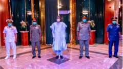 service chiefs and Buhari