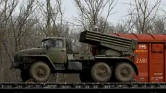 รถบรรทุกอาวุธของรัสเซีย