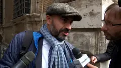 Parti, iktidardaki koalisyon hükümetinin ortaklarından 5 Yıldız Hareketi'nden atılan Senatör Gianluigi Paragone tarafından kuruldu. Fotoğraf: Arşiv