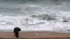 해운대 파도