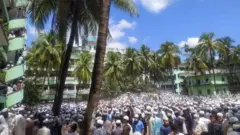 আহমদ শফীর জানাজা