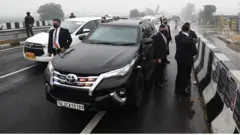 प्रधानमंत्री का काफिला