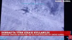 از پهپادهای جنگی تی‌بی‌۲، ساخت ترکیه، علیه شورشیان مورد حمایت روسیه در دونباس استفاده شد
