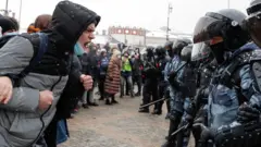 protest in Moscow