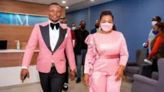 Shepherd Bushiri and im wife