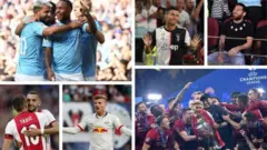 Manchester City, Cristiano Ronaldo, Lionel Messi, Ajax, RB Leipzig ati Liverpool