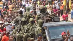 Pipo dey celebrate over di removal of Guinea President Alpha Conde