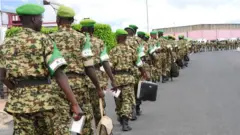 Abasirikare b'u Burundi mu butumwa bwa AU mu 2017