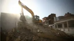House demolished in India