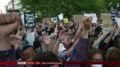 အမေရိကန်မှာ ရဲနဲ့ ဆန္ဒပြသူတွေ ထိပ်တိုက်တွေ့