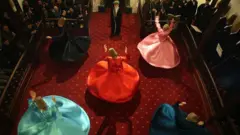 من احتفالات المولد النبوي في مدينة بورصة التركية عام 2016