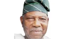 Shugaban Afenifere Pa Fasoranti