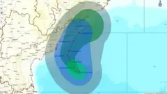 ఉత్తరాంధ్ర, ఒడిశా తీరం దిశగా పయనిస్తున్న అసాని తుపాను