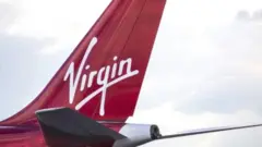 Virgin Atlantic plane
