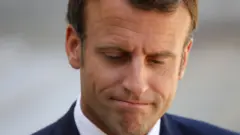 French President Emmanuel Macron