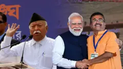 पश्चिम बंगाल में बीजेपी की जीत के बाद आरएसएस की भूमिका चर्चा में है