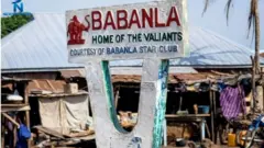 Aworan ọwọn kan ni ilu Babanla ni ipinlẹ Kwara.