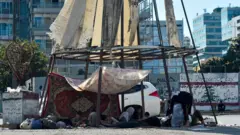 لبنان - بیروت - آوارگان جنگی