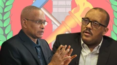 ደብረጽዮን ገ/ሚካኤል - ኣቦ መንበር ህወሓት (ጸጋም) ጌታቸው ረዳ ፕረዚደንት ግዚያዊ ምምሕዳር (የማን)
