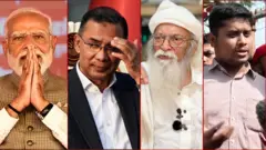 Narendra Modi, Tarek Rahman, Forhad Mostar, Hasnat Abdullah