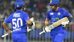 افغان کرېکټ لوبغاړي