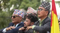 राष्ट्रिय प्रजातन्त्र पार्टीका अध्यक्ष राजेन्द्र लिङ्देन, नेता ज्ञानेन्द्र शाही र महामन्त्री धवल शमशेर राणा