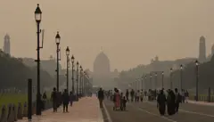 ਦਿੱਲੀ ਵਿੱਚ ਦੀਵਾਲੀ ਤੋਂ ਅਗਲੇ ਦਿਨ ਕਾਫੀ ਪ੍ਰਦੂਸ਼ਣ ਦੇਖਿਆ ਗਿਆ