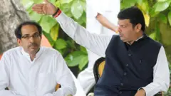 उद्धव ठाकरे देवेंद्र फडणवीस