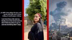 الشابة الفلسطينية بيسان عودة تتحدث إلى بي بي سي