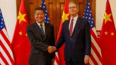 ድርድሩ የሚመራው በአሜሪካው የግምጃ ቤት ኃላፊ ስኮት ቤሴንት እና የቻይናው ምክትል ጠቅላይ ሚኒስትር ሂ ላይፌንግ 