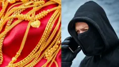 धमक्या देत कर्ज न देणाऱ्या बँक कर्मचाऱ्याचं सोनं लुटलं