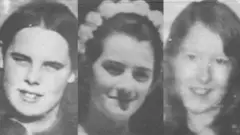 Geraldine Hughes, Sandra Newton, na Pauline Floyd